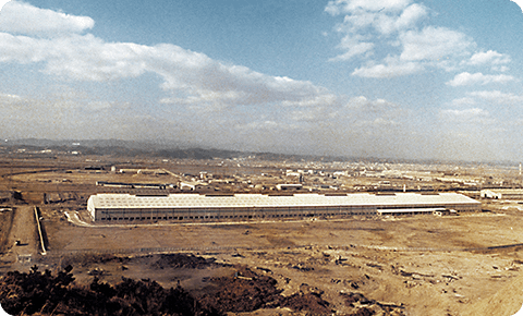 An image of a panoramic view of Pusan Pipe’s Pohang plant.
