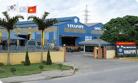 베트남 합작법인 Vietnam Steel Pipe 전경 이미지입니다.