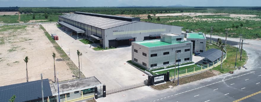 An image of a panoramic view of SeAH Global Vina.