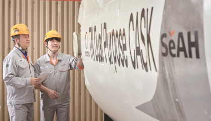 사용후핵연료 운반·저장용기의 기준을 세우다 <br> <span> - 세아베스틸 원자력사업팀 </span>