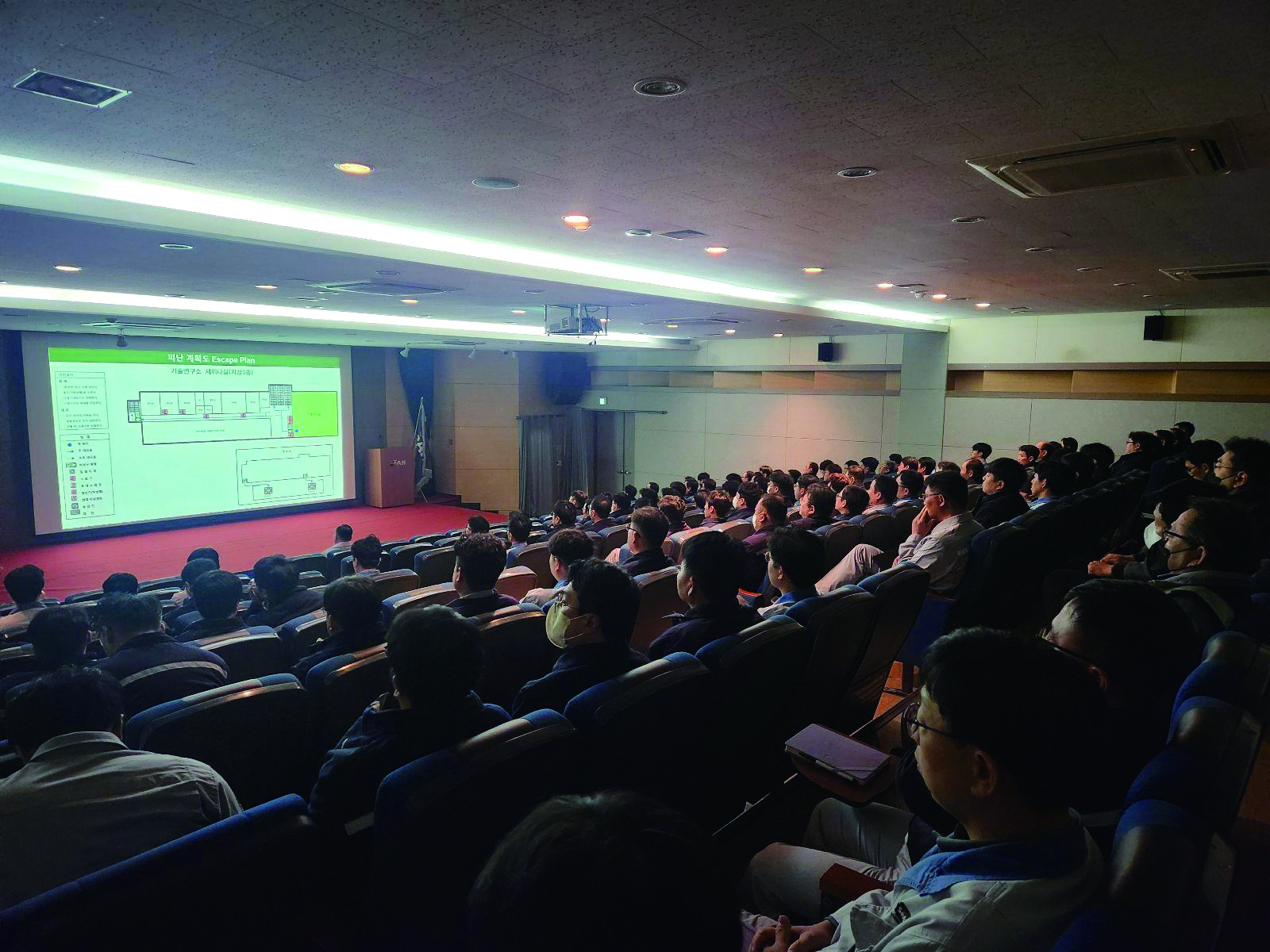 Implementation of safety inspection activities for building a safe workplace